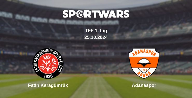 Where to watch the match Fatih Karagümrük - Adanaspor