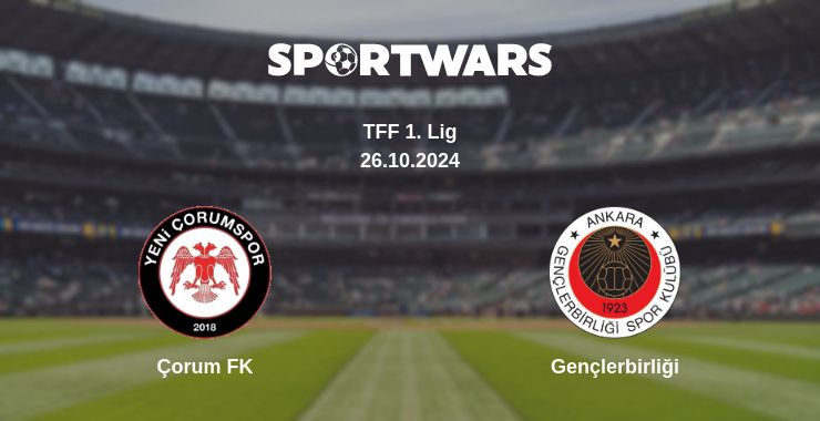 Where to watch the match Çorum FK - Gençlerbirliği