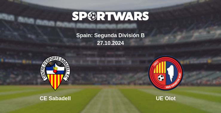 Where to watch the match CE Sabadell - UE Olot