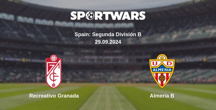 Where to watch the match Recreativo Granada - Almería B