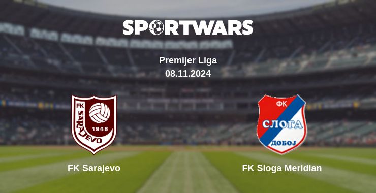 Where to watch the match FK Sarajevo - FK Sloga Meridian