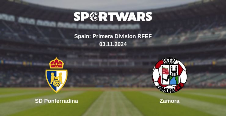 Where to watch the match SD Ponferradina - Zamora