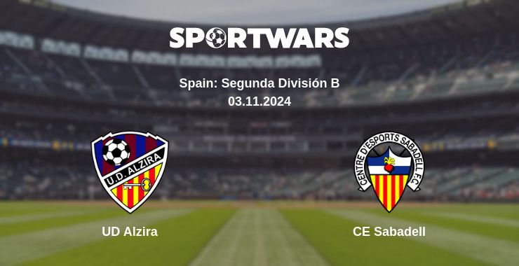 Where to watch the match UD Alzira - CE Sabadell