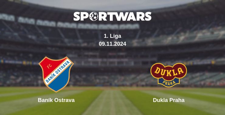 Where to watch the match Baník Ostrava - Dukla Praha