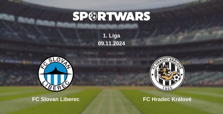 Where to watch the match FC Slovan Liberec - FC Hradec Králové