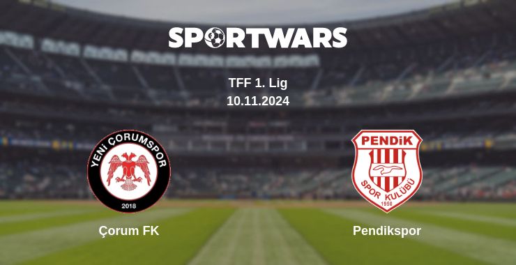 Where to watch the match Çorum FK - Pendikspor