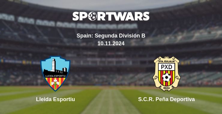 Where to watch the match Lleida Esportiu - S.C.R. Peña Deportiva