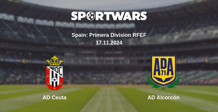 Where to watch the match AD Ceuta - AD Alcorcón