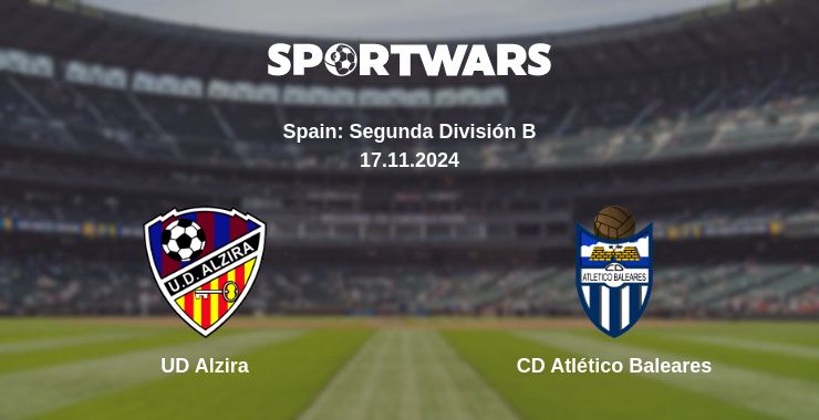 Where to watch the match UD Alzira - CD Atlético Baleares