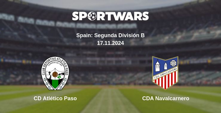 Where to watch the match CD Atlético Paso - CDA Navalcarnero