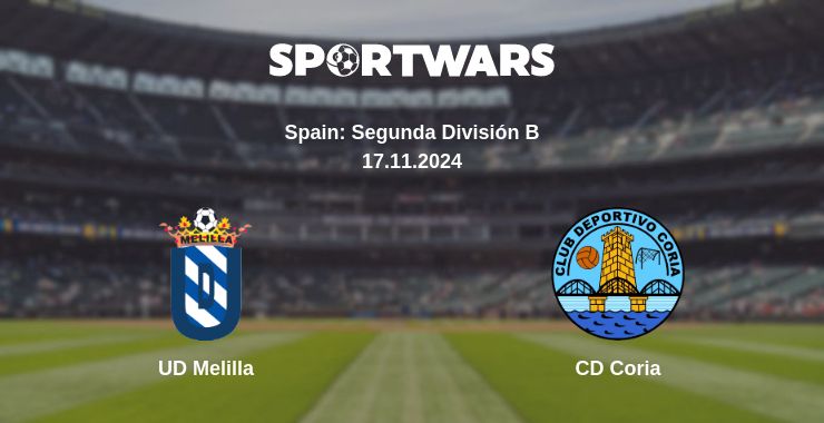 Where to watch the match UD Melilla - CD Coria