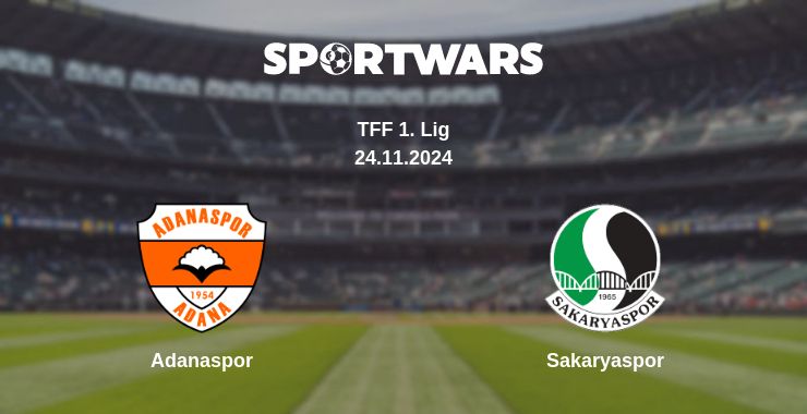 Where to watch the match Adanaspor - Sakaryaspor