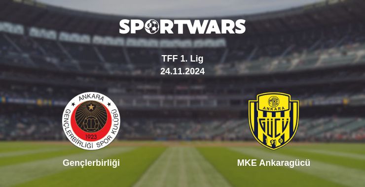 Where to watch the match Gençlerbirliği - MKE Ankaragücü