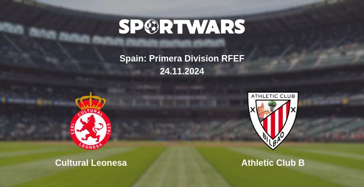 Where to watch the match Cultural Leonesa - Athletic Club B