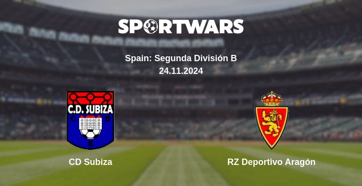 Where to watch the match CD Subiza - RZ Deportivo Aragón