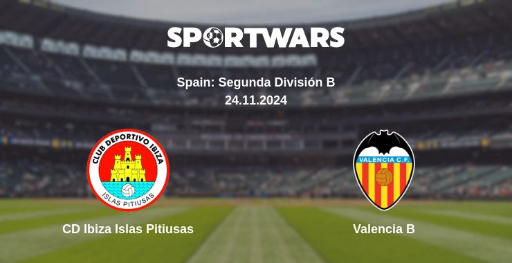 Where to watch the match CD Ibiza Islas Pitiusas - Valencia B