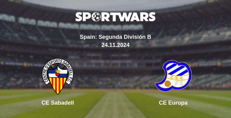 Where to watch the match CE Sabadell - CE Europa