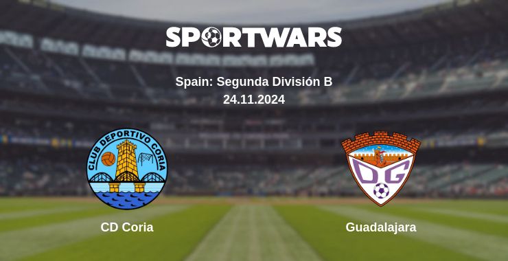 Where to watch the match CD Coria - Guadalajara