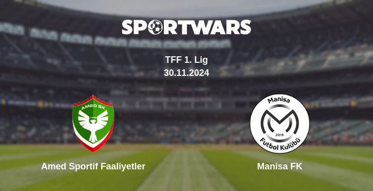 Where to watch the match Amed Sportif Faaliyetler - Manisa FK