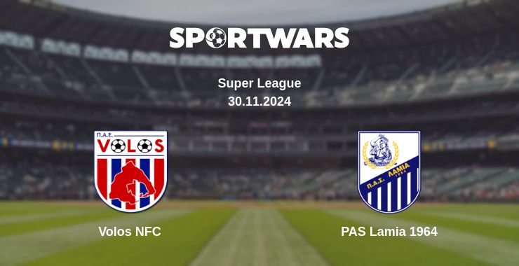 Where to watch the match Volos NFC - PAS Lamia 1964