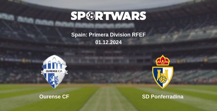 Where to watch the match Ourense CF - SD Ponferradina