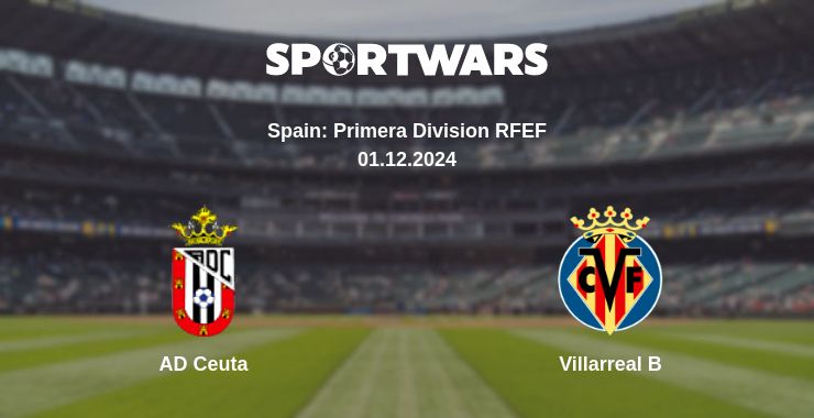 Where to watch the match AD Ceuta - Villarreal B