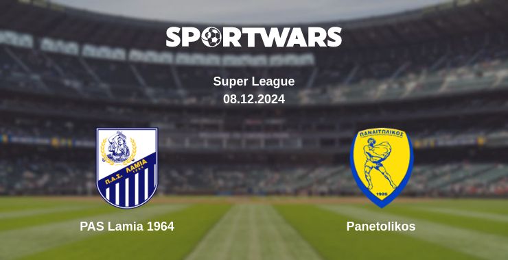 Where to watch the match PAS Lamia 1964 - Panetolikos