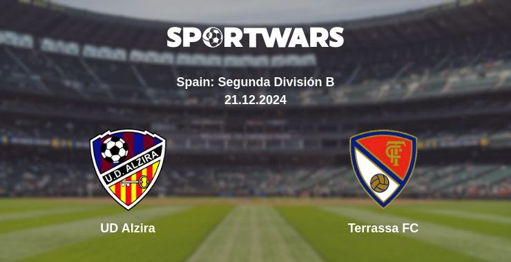 Where to watch the match UD Alzira - Terrassa FC