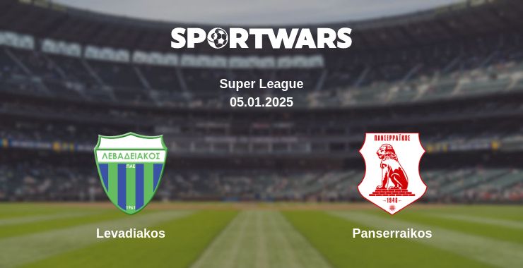 Where to watch the match Levadiakos - Panserraikos