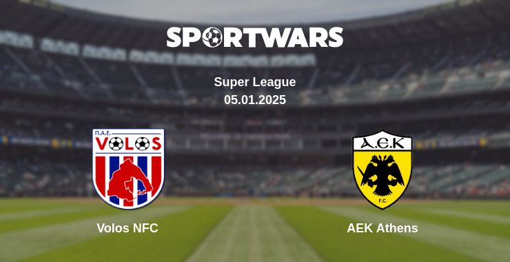 Where to watch the match Volos NFC - AEK Athens