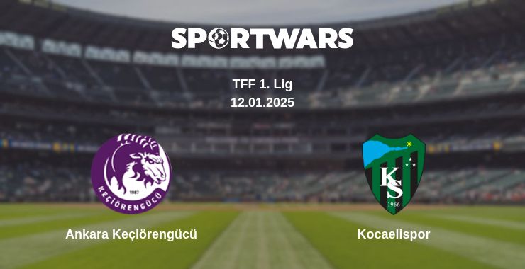 Where to watch the match Ankara Keçiörengücü - Kocaelispor