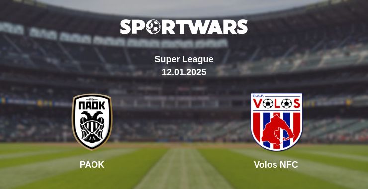 Where to watch the match PAOK - Volos NFC