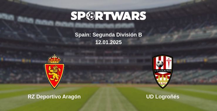 Where to watch the match RZ Deportivo Aragón - UD Logroñés