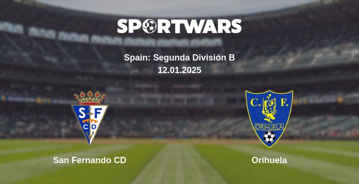 Where to watch the match San Fernando CD - Orihuela