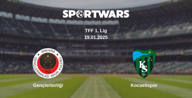 Where to watch the match Gençlerbirliği - Kocaelispor