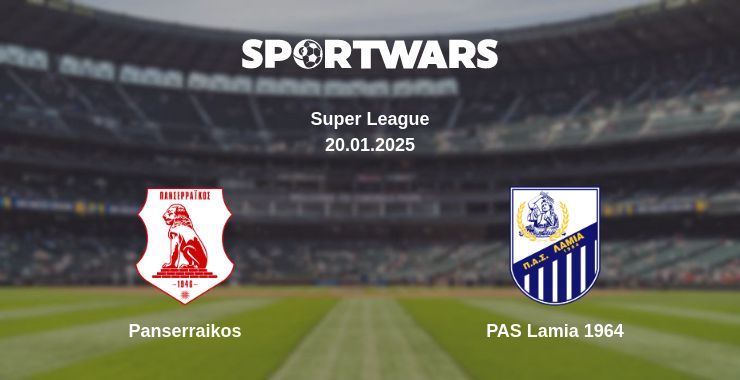 Where to watch the match Panserraikos - PAS Lamia 1964