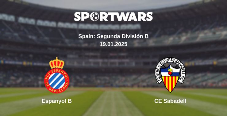 Where to watch the match Espanyol B - CE Sabadell