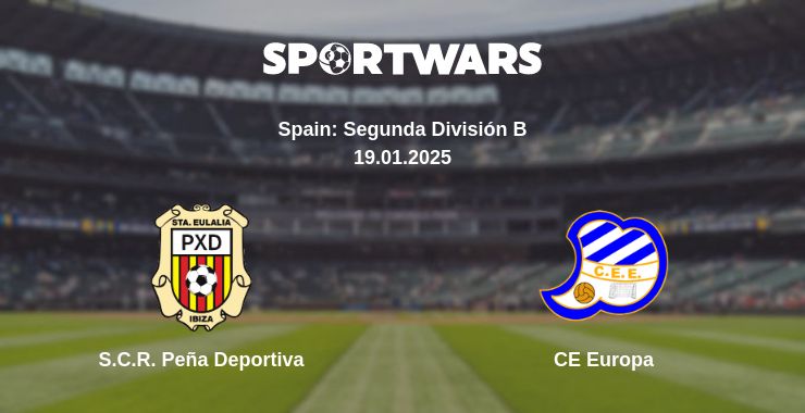 Where to watch the match S.C.R. Peña Deportiva - CE Europa