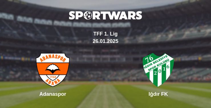 Where to watch the match Adanaspor - Iğdır FK