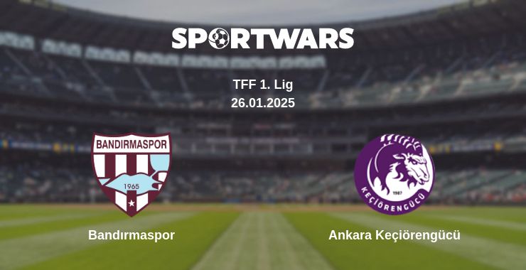 Where to watch the match Bandırmaspor - Ankara Keçiörengücü