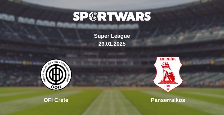 Where to watch the match OFI Crete - Panserraikos