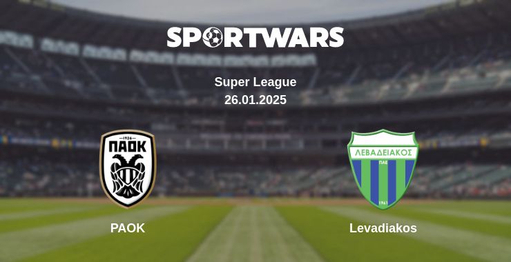 Where to watch the match PAOK - Levadiakos