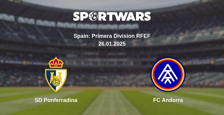 Where to watch the match SD Ponferradina - FC Andorra