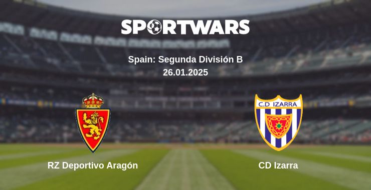 Where to watch the match RZ Deportivo Aragón - CD Izarra