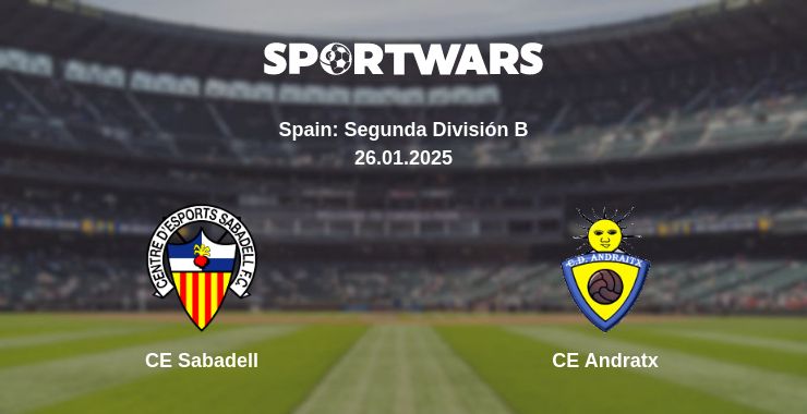 Where to watch the match CE Sabadell - CE Andratx