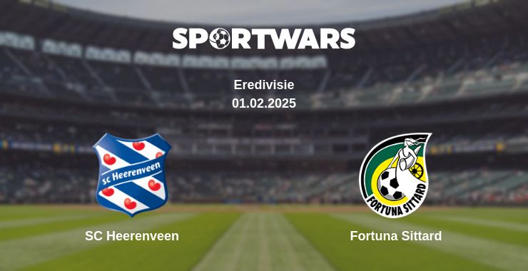 Where to watch the match SC Heerenveen - Fortuna Sittard