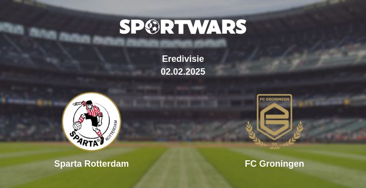 Where to watch the match Sparta Rotterdam - FC Groningen