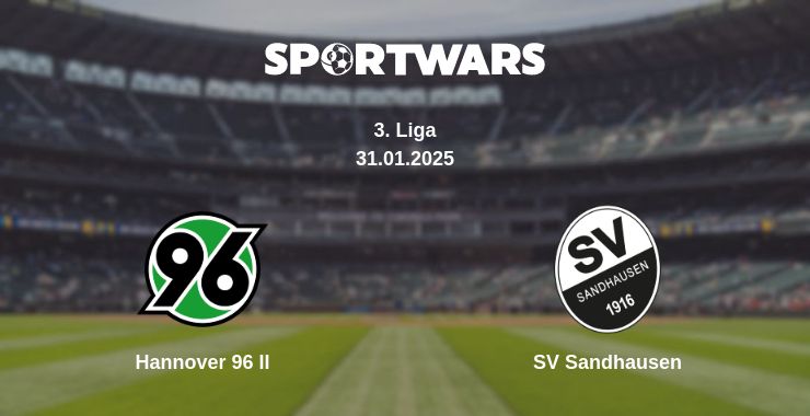 Where to watch the match Hannover 96 II - SV Sandhausen