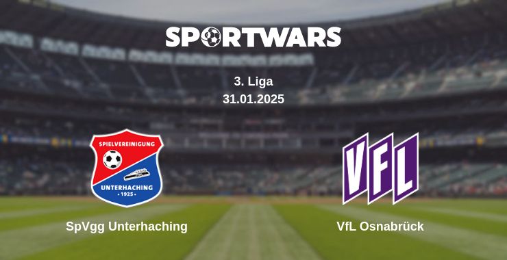 Where to watch the match SpVgg Unterhaching - VfL Osnabrück