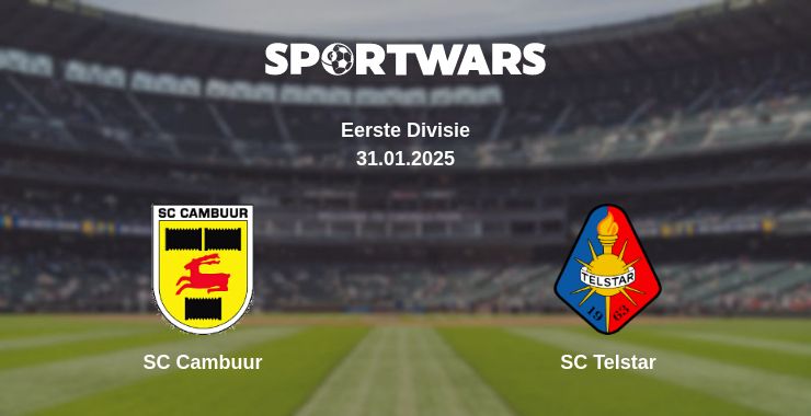 Where to watch the match SC Cambuur - SC Telstar